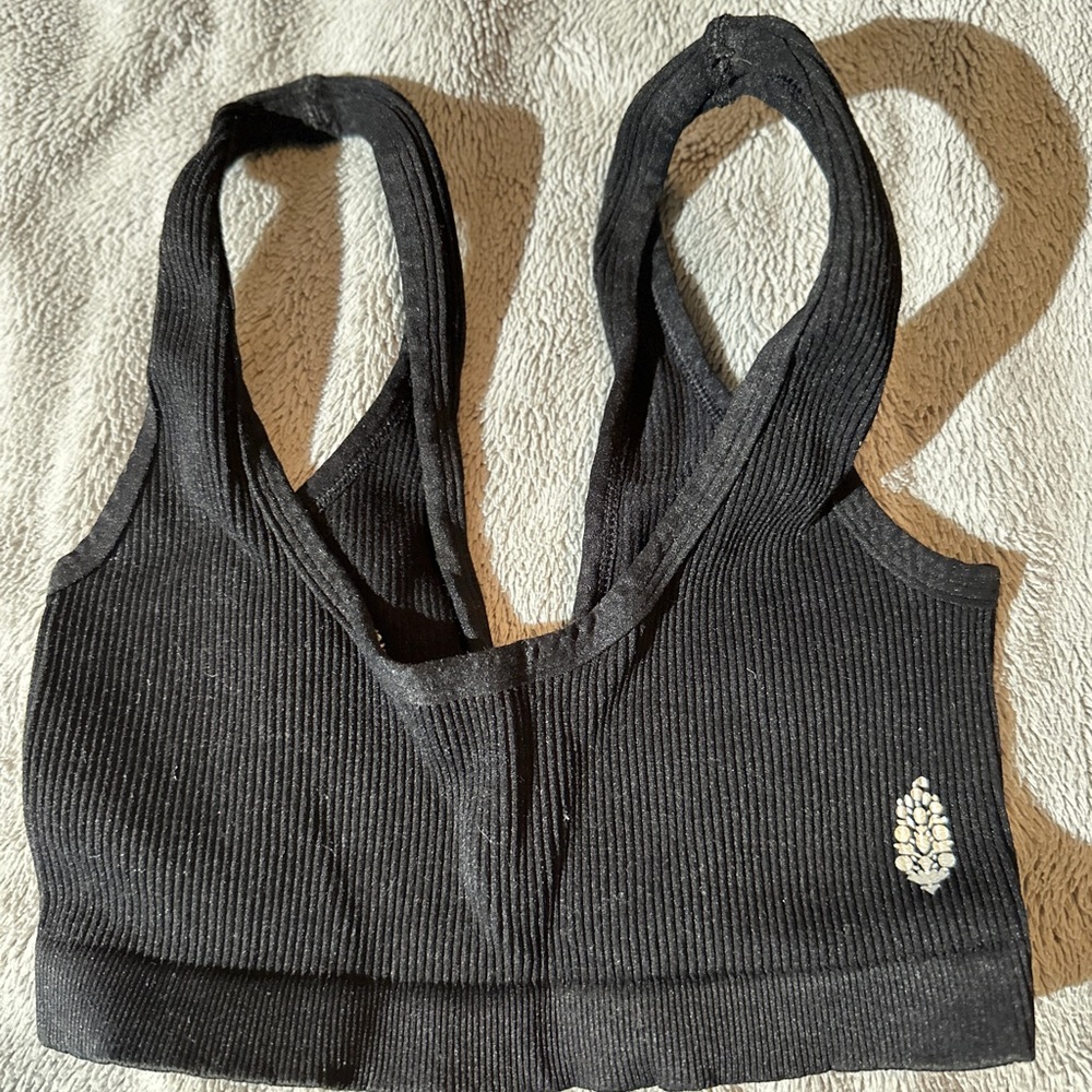 FP Movement by free people Happiness Runs scoop neck bra NEW